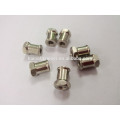 Stainless steel nonstandard nut, nonstandard nut with hex cone point